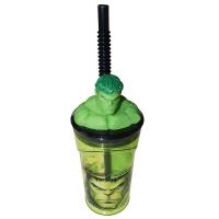 Marvel Incredible Hulk 3D Figurine Tumbler with Straw Extra Image 2 Preview